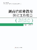 湖南省职业教育扶贫工作报告  2020 封面