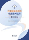 云南省城乡居民健康素养监测技术规范封面