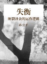 失衡  断裂社会的运作逻辑