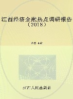 江西经济金融热点调研报告  2018 封面
