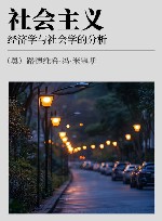 社会主义 经济学与社会学的分析封面