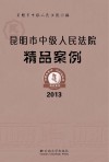 昆明市中级人民法院精品案例  2013