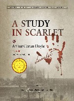 最经典英语文库：血字研究--A STUDY IN SCARLRT 英文版 封面