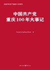 中国共产党重庆100年大事记