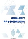 体教融合背景下青少年体质健康发展探究封面