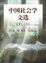 中国社会学文选  上、下封面