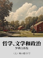 哲学、文学和政治 xa0罗蒂自选集