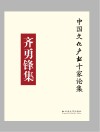 中国文化产业十家论集  齐勇锋集