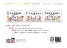 约翰·汤普森简易钢琴教程  2  大音符全彩版
