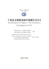 宁夏社会保险发展年度报告2019 汉、英