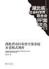 湖北省山区农村空巢家庭养老模式调查封面