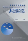 法医的文化人类学面向（英文）=Cultural  Anthropological  Perspective  of  Forensic  Medicine