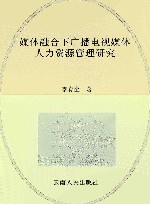 媒体融合下广播电视媒体人力资源管理研究封面