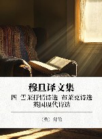 穆旦译文集 4 雪莱抒情诗选 布莱克诗选 英国现代诗选封面