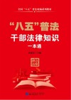 全国八五普法统编系列教材  八五普法干部法律知识一本通