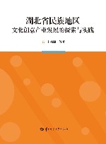 湖北省民族地区文化创意产业发展的探索与实践封面
