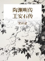 梁启超评历史人物  陶渊明传  王安石传封面