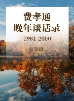 费孝通晚年谈话录  1981-2000